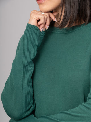 Anthea - Bamboo Viscose Raglan Sweater - Forgotten Tribes