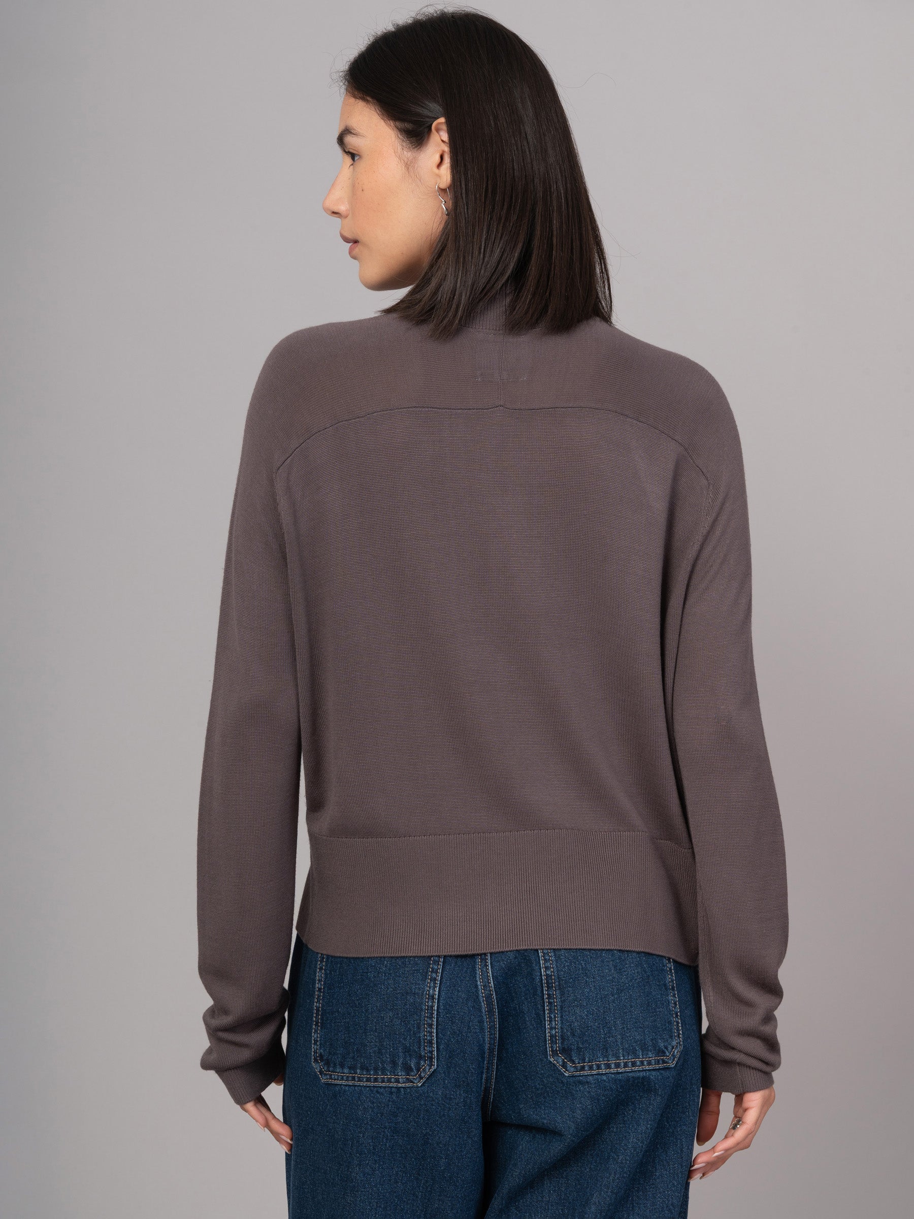 Lanka - Bamboo Viscose High Neck Sweater With Shoulder Yoke - Forgotten Tribes