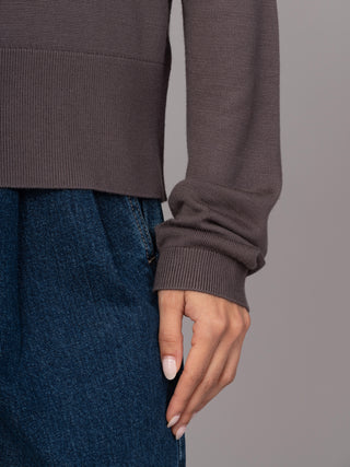 Lanka - Bamboo Viscose High Neck Sweater With Shoulder Yoke - Forgotten Tribes