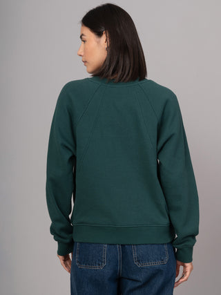 Sami - Hemp Organic Cotton Fleece Crewneck Raglan Sweatshirt - Forgotten Tribes