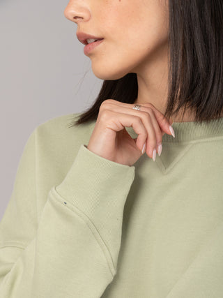 Rapa - Cotton Fleece Cropped Sweatshirt - Forgotten Tribes