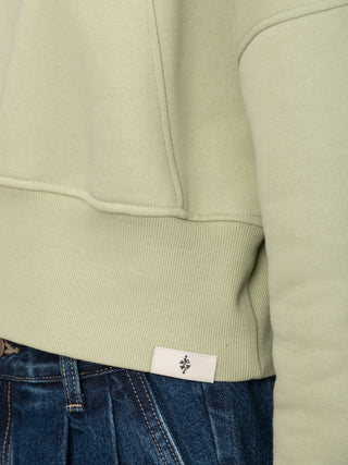 Rapa - Cotton Fleece Cropped Sweatshirt - Forgotten Tribes