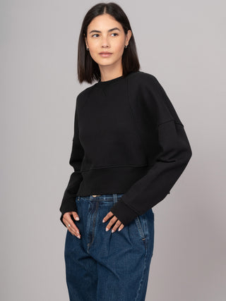 Rapa - Cotton Fleece Cropped Sweatshirt - Forgotten Tribes