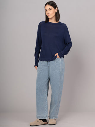 Anthea - Bamboo Viscose Raglan Sweater - Forgotten Tribes