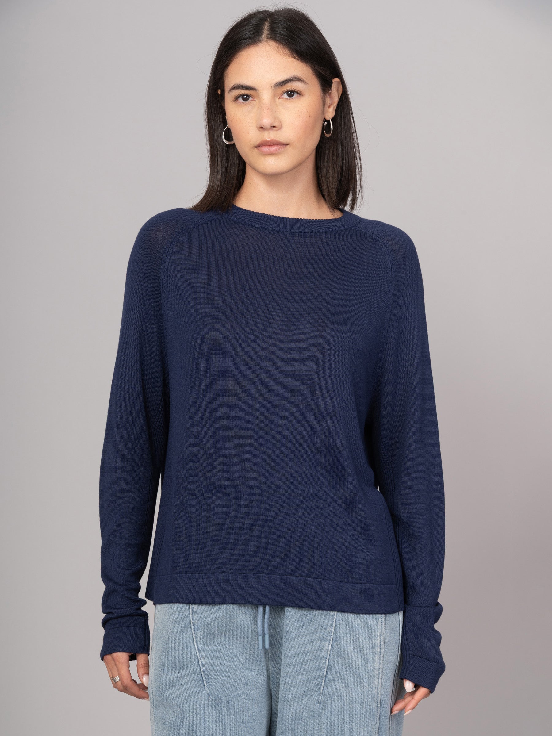 Anthea - Bamboo Viscose Raglan Sweater