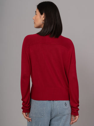 Lanka - Bamboo Viscose High Neck Sweater With Shoulder Yoke - Forgotten Tribes