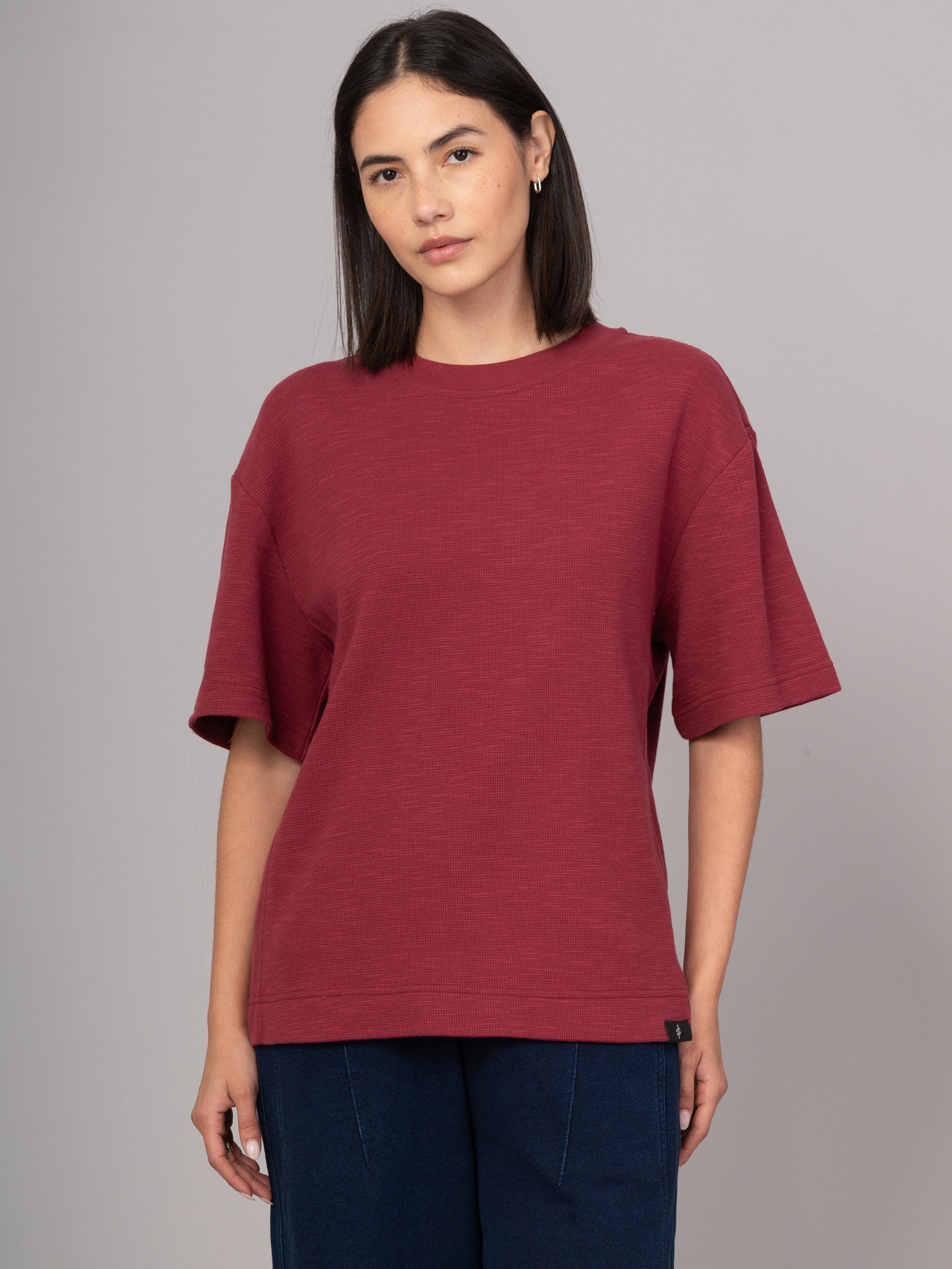 Vigo 1 - Waffle Cotton Short Sleeve T-shirt