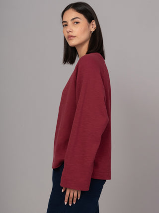 Yasai 1 - Waffle Cotton Raglan Wide Sleeve T-shirt - Forgotten Tribes