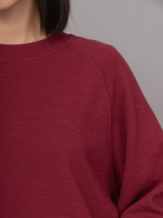 Yasai 1 - Waffle Cotton Raglan Wide Sleeve T-shirt - Forgotten Tribes