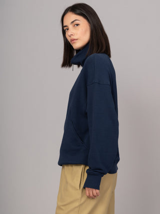 Sark - Hemp Organic Cotton Fleece Quarter Zip Sweatshirt - Forgotten Tribes