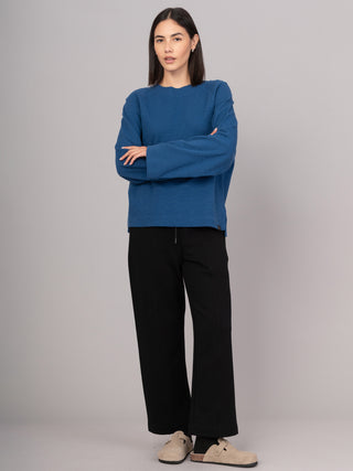 Yasai 1 - Waffle Cotton Raglan Wide Sleeve T-shirt - Forgotten Tribes