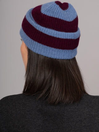 Obi - Pure Alpaca Horizontal Striped Beanies - Forgotten Tribes