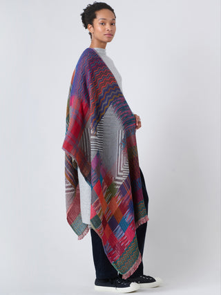 Wool Cotton Jacquard Scarf - Tartan - Forgotten Tribes