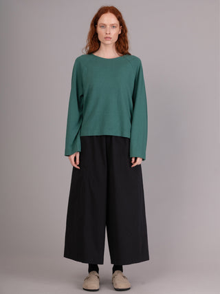 Rokko -  Cotton Poplin Wide Leg Trousers - Forgotten Tribes