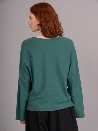 Yasai 2 - Hemp Organic Cotton Raglan Wide Sleeve T-shirt - Forgotten Tribes