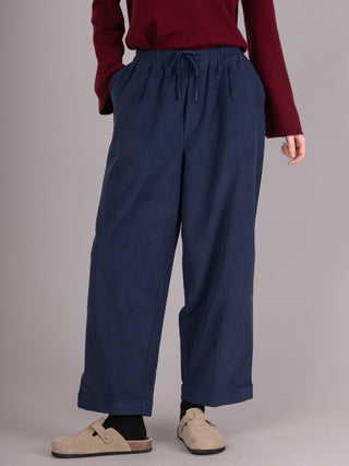 Kami -  Cotton Needlecord Straight Leg Trousers - Forgotten Tribes