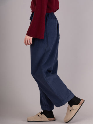 Kami -  Cotton Needlecord Straight Leg Trousers - Forgotten Tribes