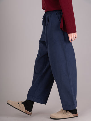 Kami -  Cotton Needlecord Straight Leg Trousers - Forgotten Tribes