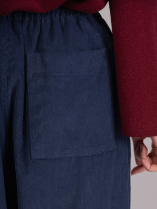 Kami -  Cotton Needlecord Straight Leg Trousers - Forgotten Tribes