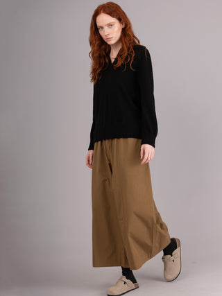 Rokko -  Cotton Poplin Wide Leg Trousers - Forgotten Tribes