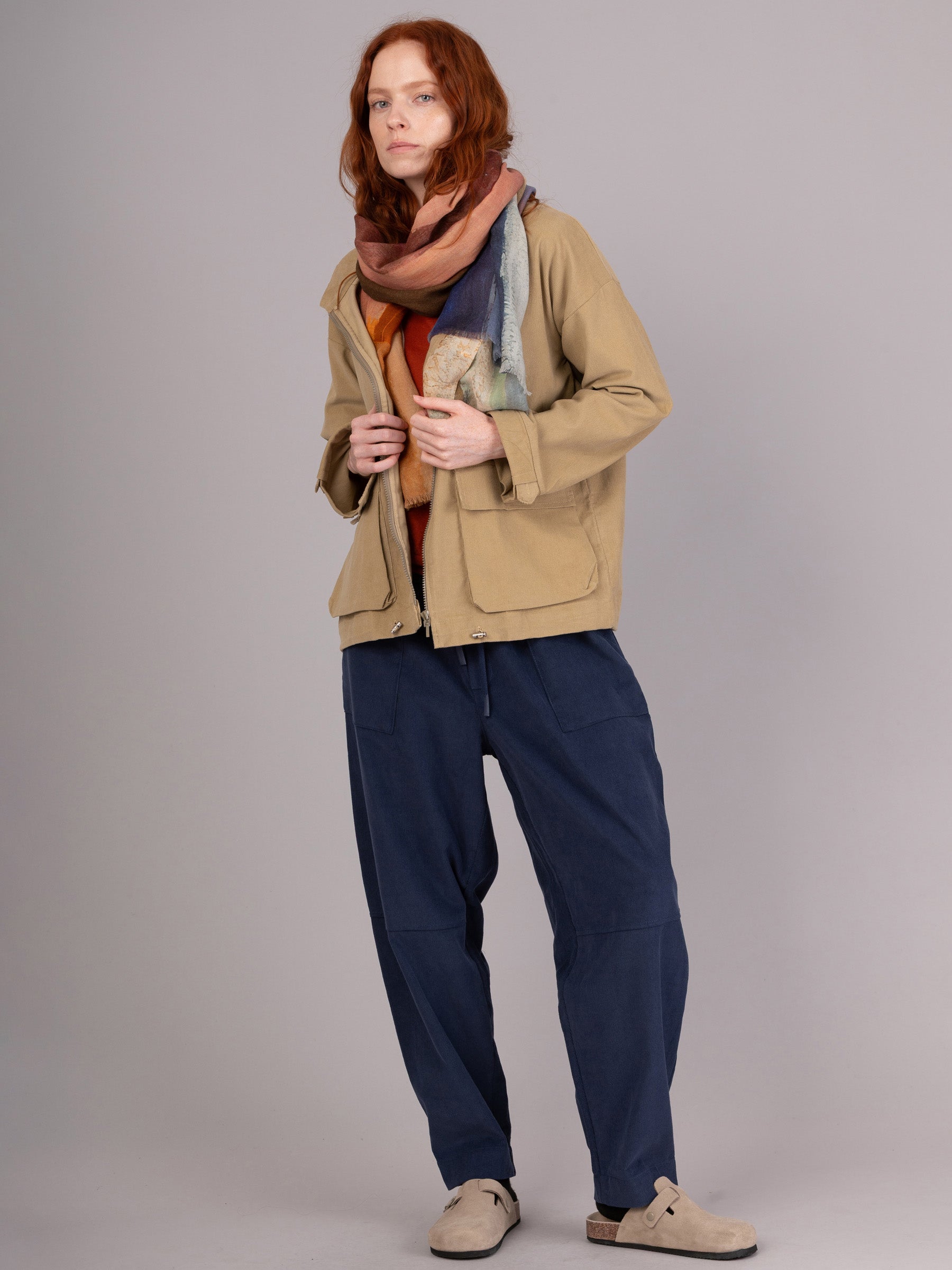 Foula - Cotton Needle Cord Workwear Jacket - Forgotten Tribes