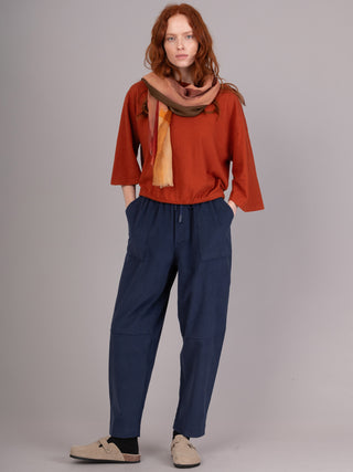 Sado -  Cotton Needlecord Tapered Trousers - Forgotten Tribes