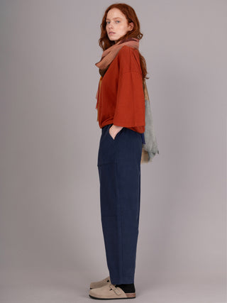 Sado -  Cotton Needlecord Tapered Trousers - Forgotten Tribes