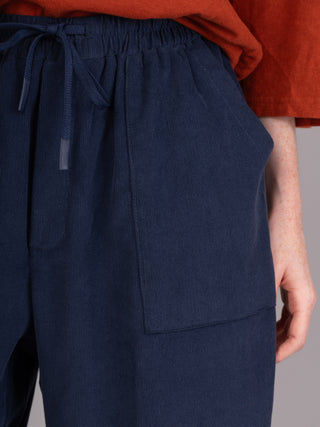 Sado -  Cotton Needlecord Tapered Trousers - Forgotten Tribes