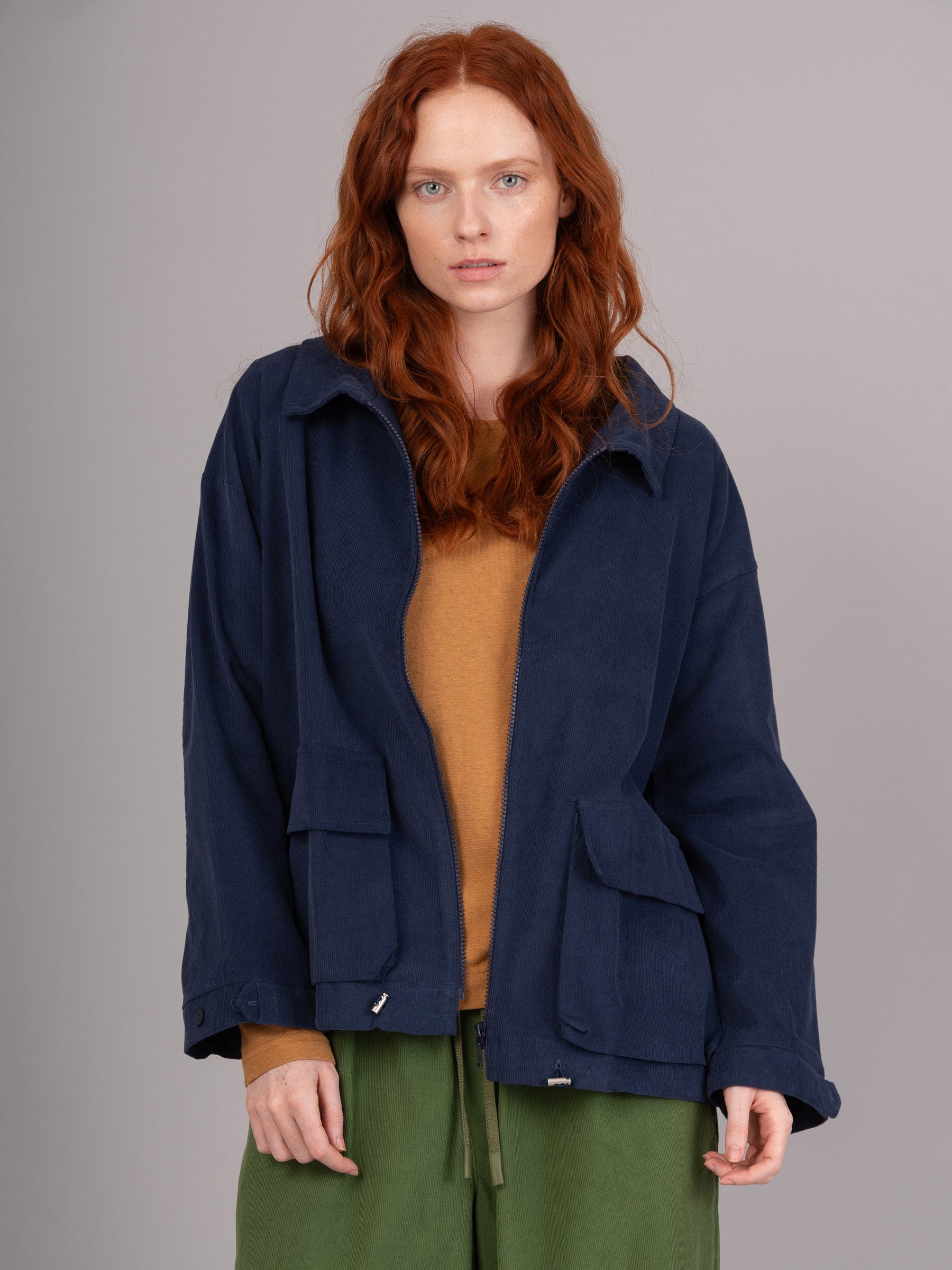 Foula - Cotton Needle Cord Workwear Jacket - Forgotten Tribes