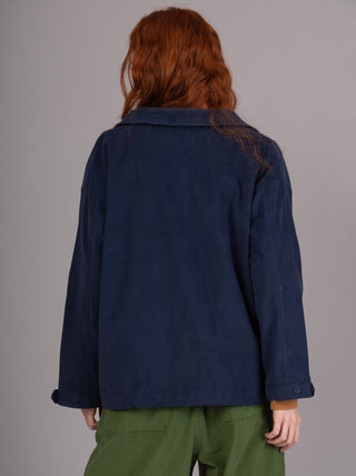 Foula - Cotton Needle Cord Workwear Jacket - Forgotten Tribes