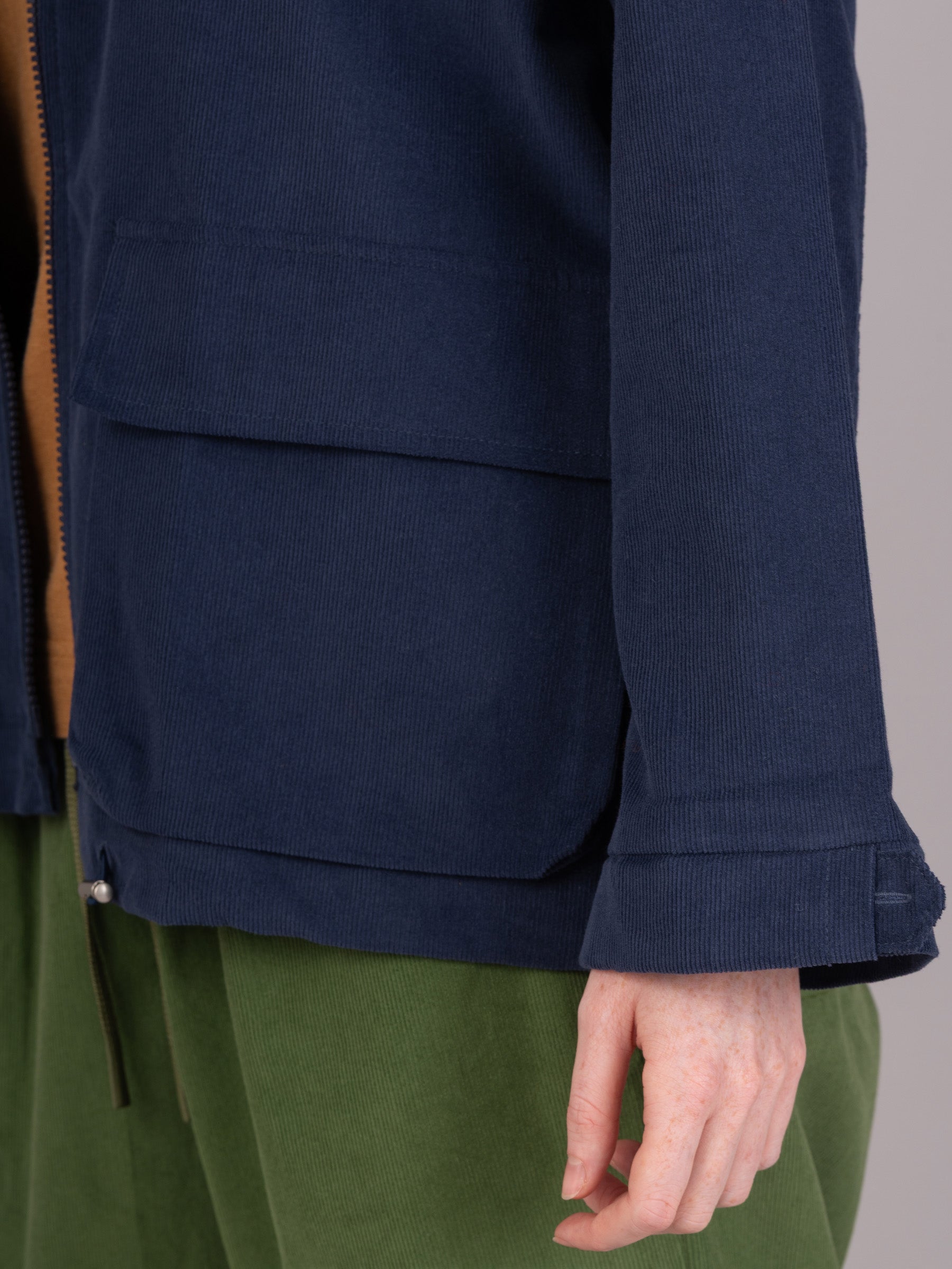 Foula - Cotton Needle Cord Workwear Jacket - Forgotten Tribes