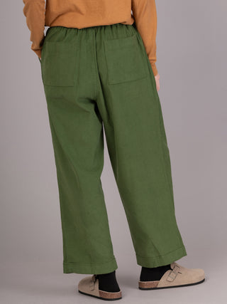 Kami -  Cotton Needlecord Straight Leg Trousers - Forgotten Tribes