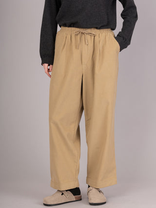 Kami -  Cotton Needlecord Straight Leg Trousers - Forgotten Tribes