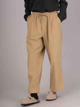 Kami -  Cotton Needlecord Straight Leg Trousers - Forgotten Tribes