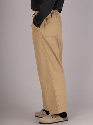 Kami -  Cotton Needlecord Straight Leg Trousers - Forgotten Tribes