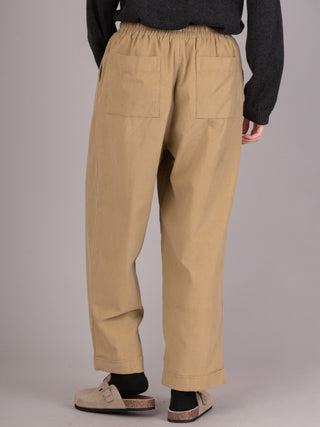 Kami -  Cotton Needlecord Straight Leg Trousers - Forgotten Tribes