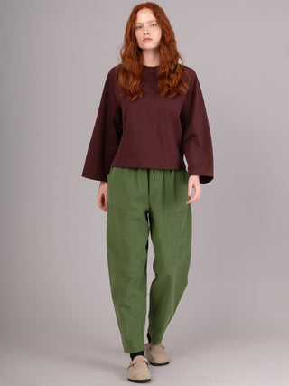 Sado -  Cotton Needlecord Tapered Trousers - Forgotten Tribes