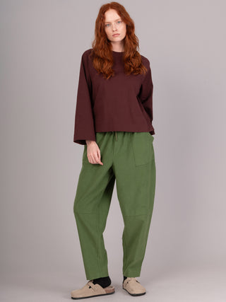 Sado -  Cotton Needlecord Tapered Trousers - Forgotten Tribes