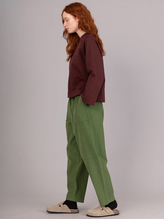 Sado -  Cotton Needlecord Tapered Trousers - Forgotten Tribes