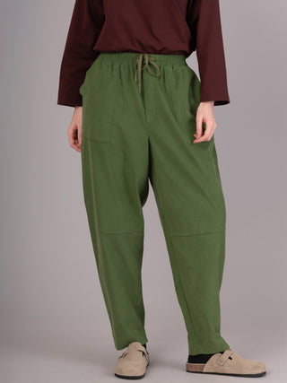 Sado -  Cotton Needlecord Tapered Trousers - Forgotten Tribes