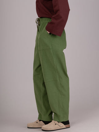 Sado -  Cotton Needlecord Tapered Trousers - Forgotten Tribes