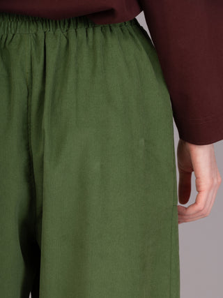 Sado -  Cotton Needlecord Tapered Trousers - Forgotten Tribes