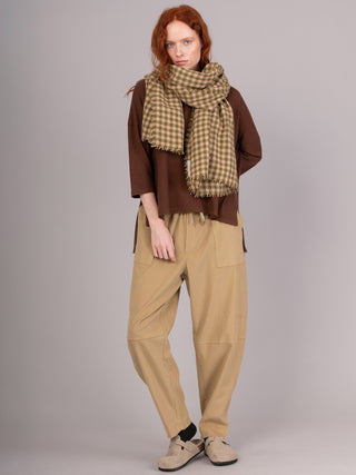 Sado -  Cotton Needlecord Tapered Trousers - Forgotten Tribes