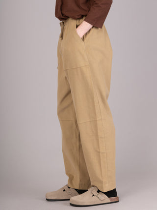 Sado -  Cotton Needlecord Tapered Trousers - Forgotten Tribes