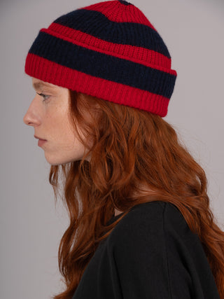Obi - Pure Alpaca Horizontal Striped Beanies - Forgotten Tribes