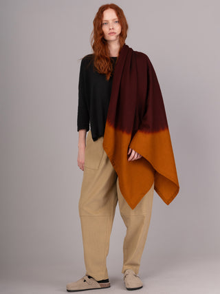 Fine Wool Dip Dye Scarf - Forgotten Tribes