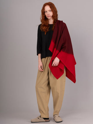 Fine Wool Dip Dye Scarf - Forgotten Tribes