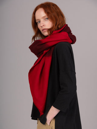 Fine Wool Dip Dye Scarf - Forgotten Tribes