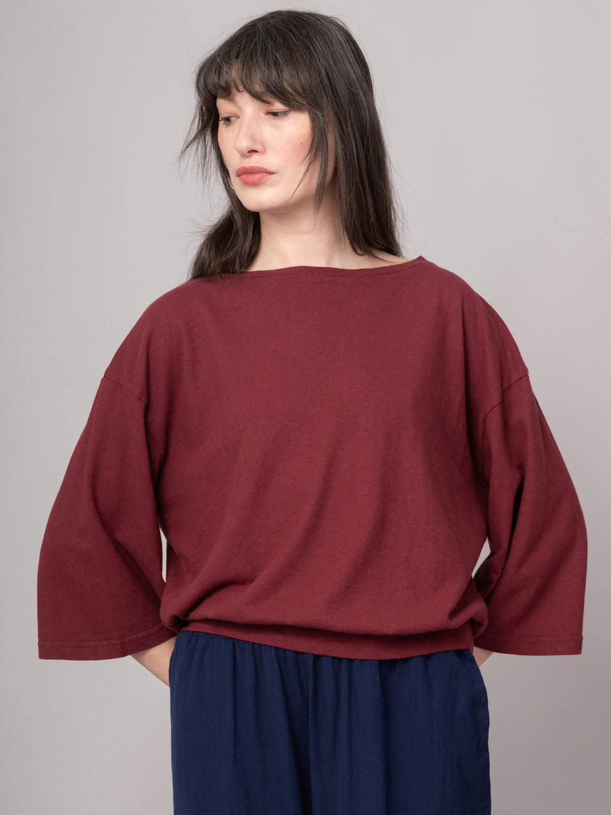 Luzon - Hemp Organic Cotton Wide Sleeve T-Shirt - Forgotten Tribes