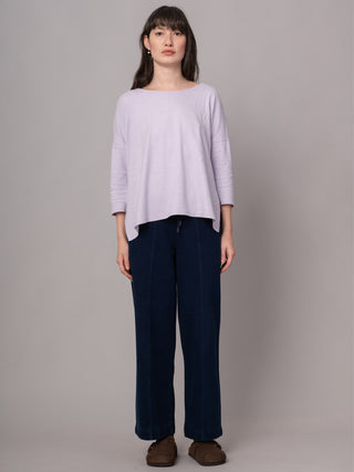 Gaya - Hemp Organic Cotton Cropped Sleeve T-Shirt - Forgotten Tribes